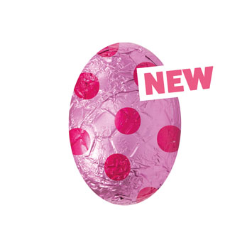 Roze koek melk